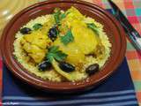 Tajine de poulet aux citrons confits