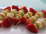 Brochettes de fruits