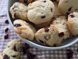 Cookies chocolat-blanc, cranberries