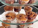 Muffins aux fruits rouges