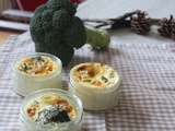 Petits flans de brocoli