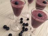 Smoothie poire myrtilles