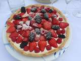 Tarte fruits rouges mascarpone