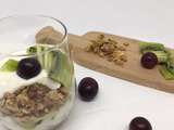 Yaourt granola kiwi raisin