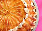 Galette des rois et sa couronne d’après Cyril Lignac