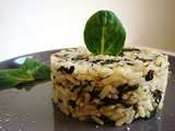 Risotto de mesclun de chou