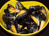 Moules au lait de coco