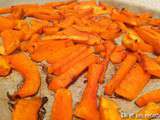 Frites de courges butternut