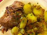 Confit de canard et pommes salardaises