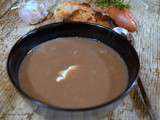 Soupe de lentilles au thym