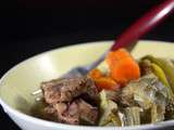 Bœuf poireaux carotte façon pot au feu [ cookeo ]