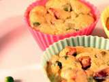 Muffins aux petits pois et Knacki (bébé)