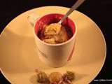 Mug cake aux choux de Bruxelles et petits lardons