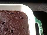 Brownie aux haricots noirs