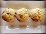 Muffins aux bananes sans gras