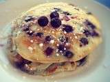 Pancakes aux bleuets