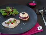 Assiette festive de morue d’Islande