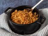 Crumble de coings à la poudre d’amandes