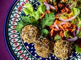 Falafels de pois chiches et aubergines