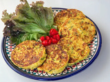 Galettes de courgettes et chou-fleur