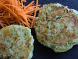 Galettes de riz aux légumes