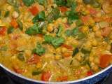 Korma de légumes au Garam Masala