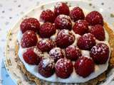 Tartelettes aux framboises et à la Chantilly