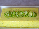 Terrine de poisson et de courgettes