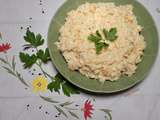 Risotto crevettes parmesan citron