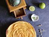 Tarte au melon et à la cardamome