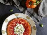 Tomate mozza au basilic