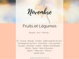 Fruits et légumes de novembre