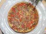 Quiche sans pâte - Tomates & Feta