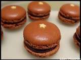 Macaron Chocolat Coeur Caramel