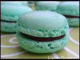 Macaron Poire Chocolat