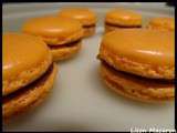 Macarons Nutella Coeur Mandarine