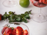 Soupe de fraises légère