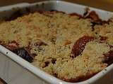 Crumble d'aubergines au jambon cru