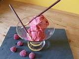 Sorbet aux framboises