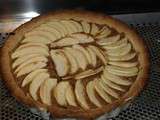 Tarte aux pommes-speculoos