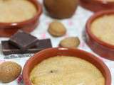 Gratins de poires au chocolat et à l’amande