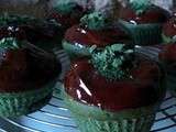 Muffins menthe chocolat {vegan}