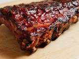 Barbecue Ribs en cuisson lente