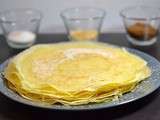 Crêpes fines et légères à la bière