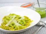 Pesto de courgettes, persil plat et citron