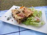 Lasagnes aux cèpes et jambon blanc