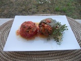 Tomates et poivrons farcis