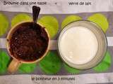 Brownie dans une tasse : le bonheur en 3 minutes