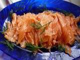 J'ai testé pour vous... la recette du gravlax de saumon