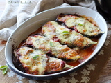 Aubergines gratinées à la mozzarella